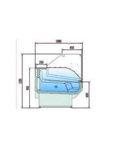 Vitrina Refrigerada Fondo 1100 VED-10-R-TF |Hosteleria negocios 2