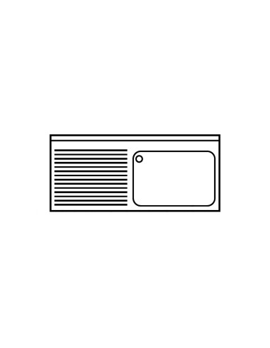 Fregadero Gama 700 Gran Capacidad + Bastidor Distform|Hosteleria negocios