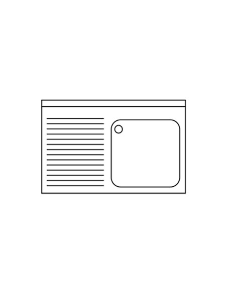 Fregadero Gama 600 con Espacio Lavavajillas Clima|Hosteleria negocios