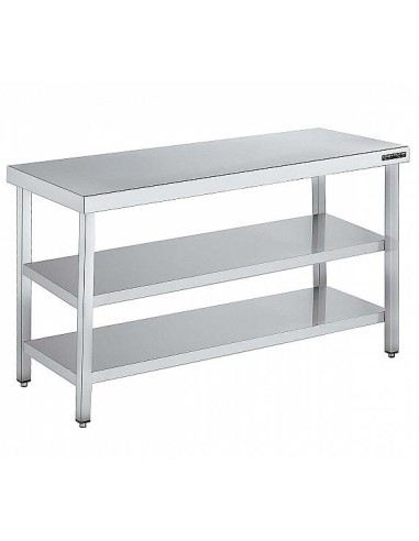 Mesa Central Gama 800 con 2 Estantes Distform