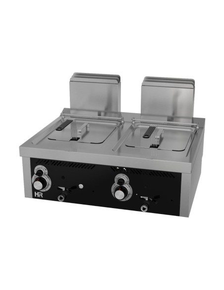 Freidora a Gas 8+8 L FDG8L8L600S HR Fainca|Hosteleria negocios