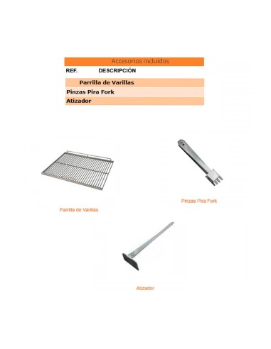 Horno Brasa 80 Black AB Pira|Hosteleria negocios