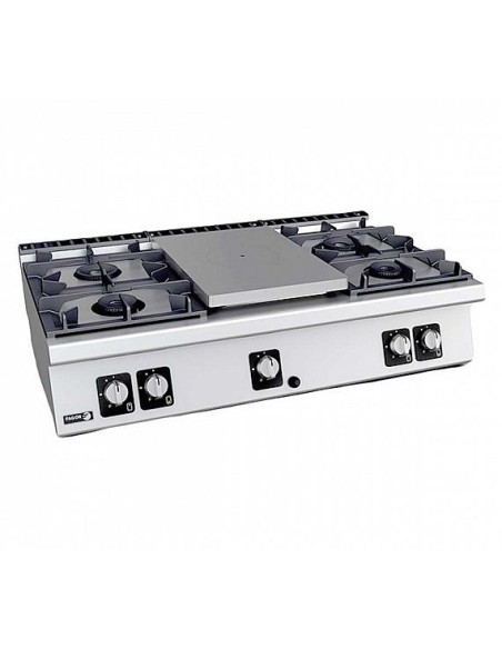 Cocina a Gas Fagor Kore 700 C-G750 con Plancha | Hostelería Negocios