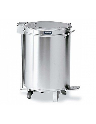 Cubo Basura con Ruedas, Tapa y Pedal Distform|Hosteleria negocios