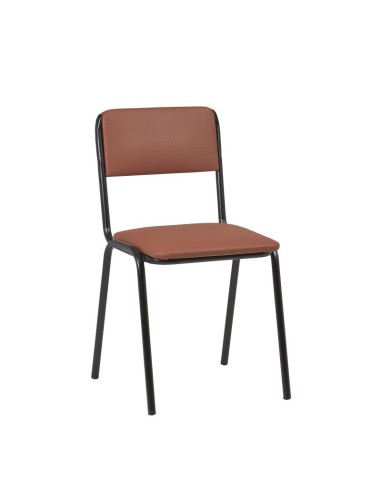 Silla Interior con Asiento y Respaldo Tapizado EDNA|Hosteleria negocios