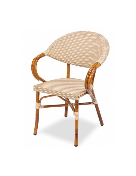 Sillón Apilable Muebles Romero 262 Beige | Hostelería Negocios