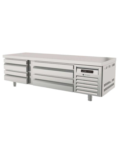 Mesa Fría Bajo Cocina Coreco KBR-65 con Cajones | Hostelería Negocios
