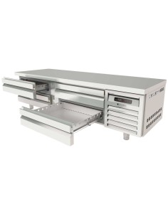 Mesa Fría Bajo Cocina Coreco KBR-65 con Cajones | Hostelería Negocios 2