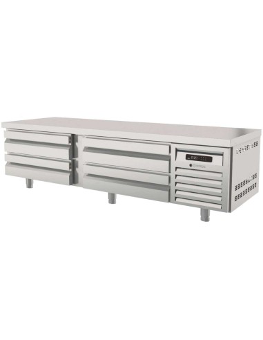 Mesa Refrigerada Bajo Cocina KBR Coreco