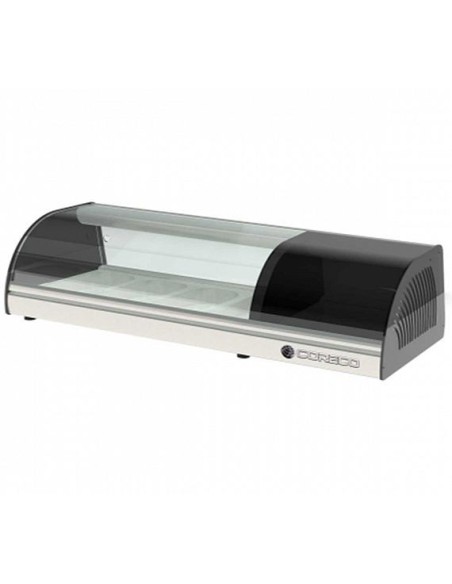 Vitrina de Tapas Fría Coreco BCC-4-I Cristal Curvo | Hostelería Negocios