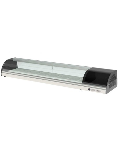 Vitrina de Tapas Fría Coreco BCC -8-ICristal Curvo | Hostelería Negocios