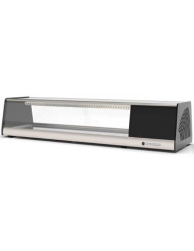 Vitrina Sushi Cristal Plano BPS-6-I Coreco|Hosteleria negocios