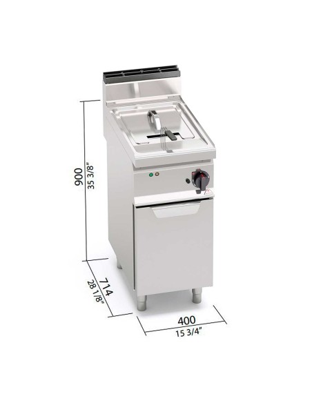 Freidora Eléctrica Bertos Macros 700 | Hostelería Negocios