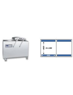 Envasadora  al Vació de Doble campana PP-22 Orved|Hosteleria negocios 2