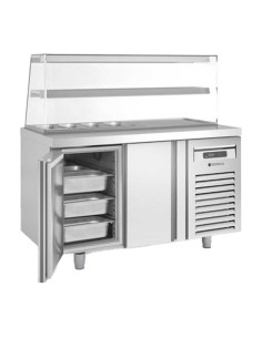 Mesa Fría Kebab Gama 700 MFK70-135 Coreco|Hostelería Negocios