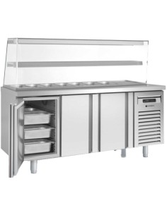 Mesa Fría Kebab Coreco Gama 700 GN 1/1 | Hostelería Negocios