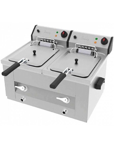 Freidora Sobremesa Doble Jemi J-7/2 Serie J | Hostelería Negocios