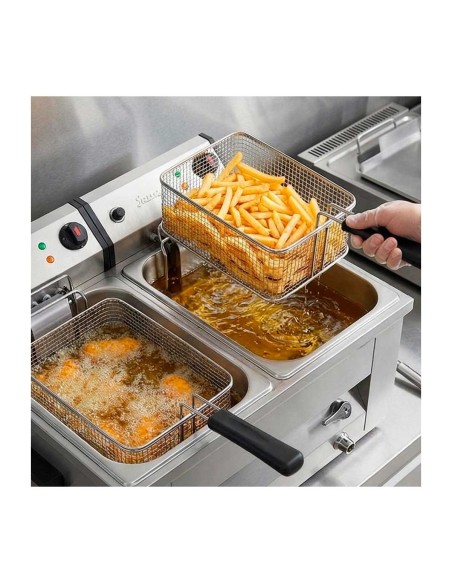 Freidora Sobremesa Doble Jemi J-7/2 Serie J | Hostelería Negocios