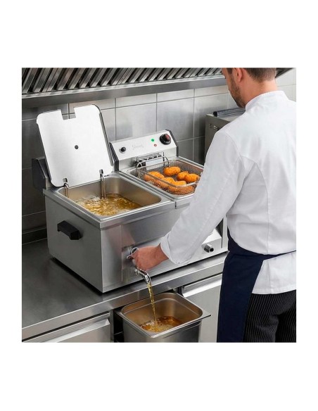 Freidora Sobremesa Doble Jemi J-7/2 Serie J | Hostelería Negocios
