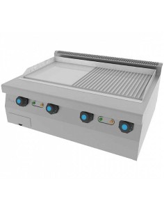 Fry Top Eléctrico Jemi Serie 600 EV Placa Mixta | Hostelería Negocios