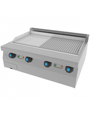 Fry Top Eléctrico Jemi Serie 600 EV Placa Mixta | Hostelería Negocios