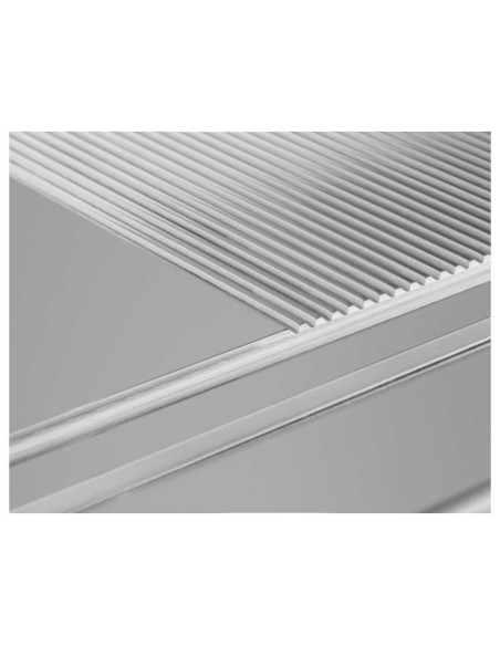 Fry Top Eléctrico Jemi Serie 600 EV Placa Mixta | Hostelería Negocios