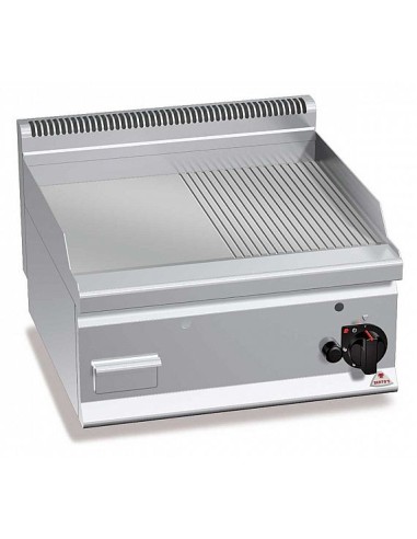 Fry Top a Gas Bertos Plus 600 Placa Mixta G6FM6B | Hostelería Negocios