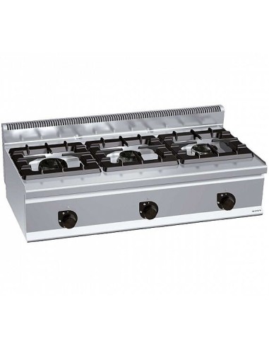 Cocina a Gas Bertos Plus 600 G6F3BH12 | Hostelería Negocios