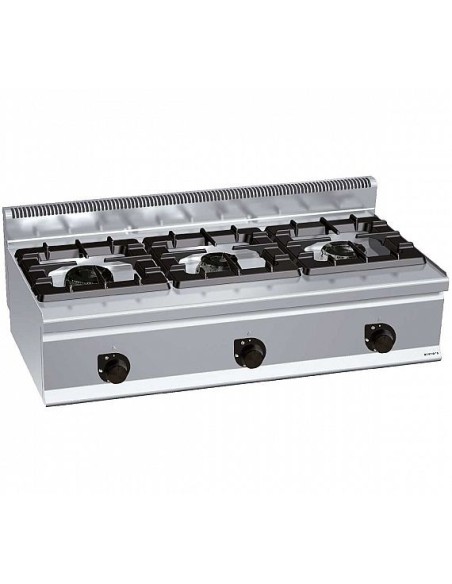 Cocina a Gas Bertos Plus 600 G6F3BH12 | Hostelería Negocios