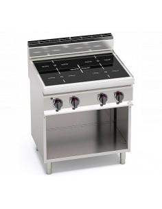 Cocina Vitrocerámica Bertos Macros 700 4 Zonas | Hostelería Negocios