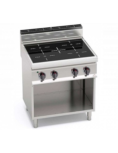 Cocina Vitrocerámica Bertos Macros 700 4 Zonas | Hostelería Negocios