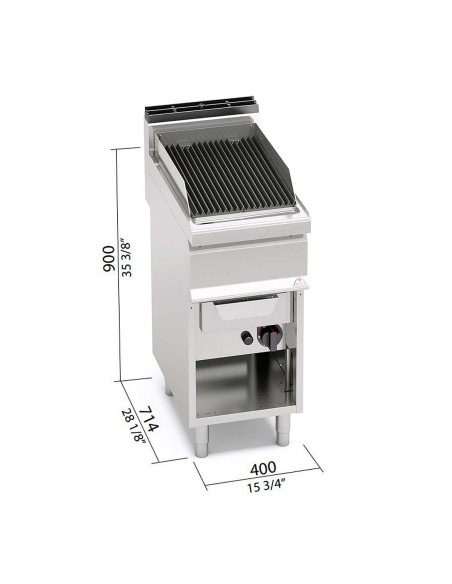 Parrilla Gas Water Grill Macros 700  G7WG80M Bertos|Hosteleria negocios