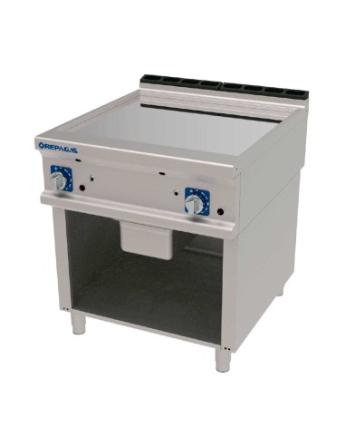 Fry Top a Gas Repagas Serie 750 Pro Line Cromo | Hostelería Negocios