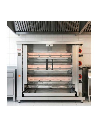 Asador de Pollos a Gas  3 Espadas 315 EKO Feca|Hosteleria negocios