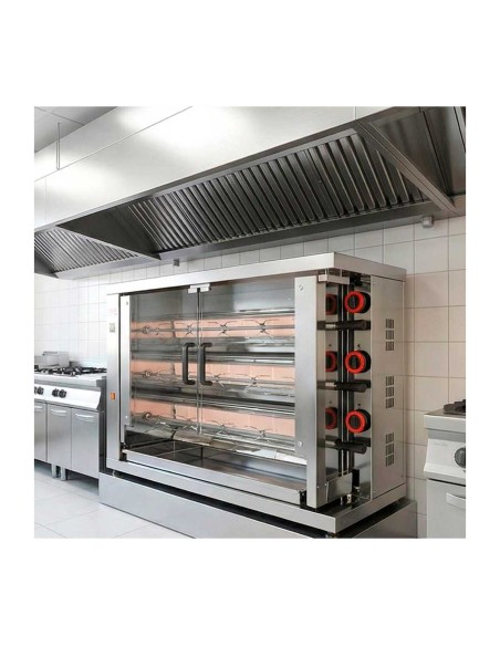 Asador de Pollos a Gas  3 Espadas 315 EKO Feca|Hosteleria negocios