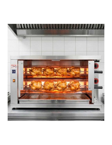 Asador de Pollos a Gas Feca 210 EKO | Hostelería Negocios