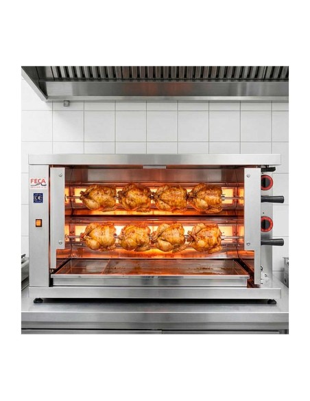 Asador de Pollos a Gas Feca 210 EKO | Hostelería Negocios