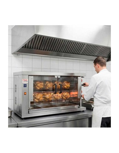 Asador de Pollos a Gas Feca 210 EKO | Hostelería Negocios