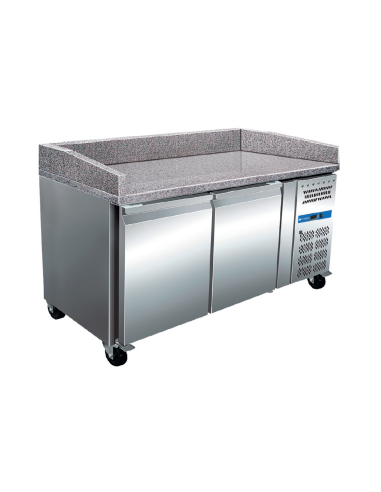 Mesa Refrigerada Pizzas PZ-2600TN Mármol | Hostelería Negocios