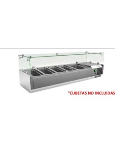 Mesa Refrigerada Pizzas MP15SMMLHN Granito | Hostelería Negocios 2