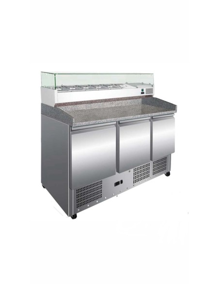 Mesa  de  Preparación de Pizzas PZ3600TN|Hosteleria negocios