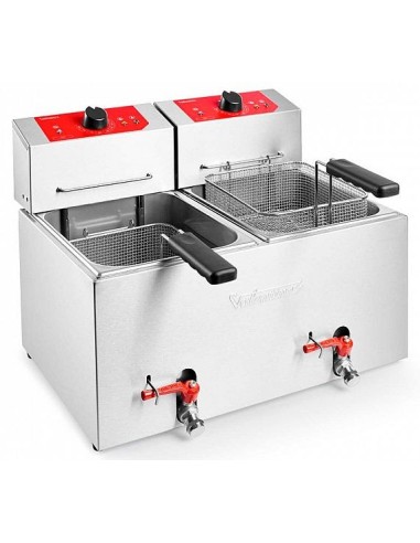 Freidora Doble Valentine TF-77 | Hostelería Negocios