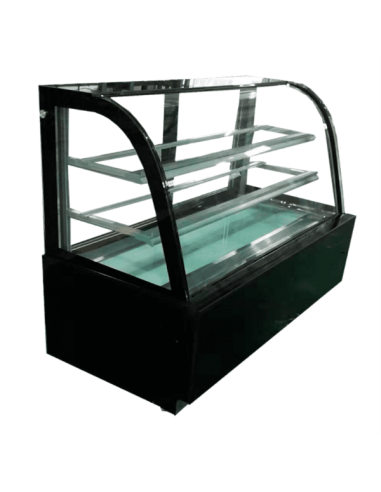 Vitrina Expositora Refrigerada Cristal Curvo 280 L | Hostelería Negocios