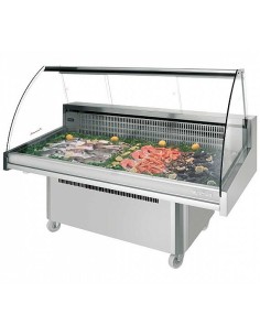 Vitrina Carro para Pescado Infrico VML Málaga | Hostelería Negocios