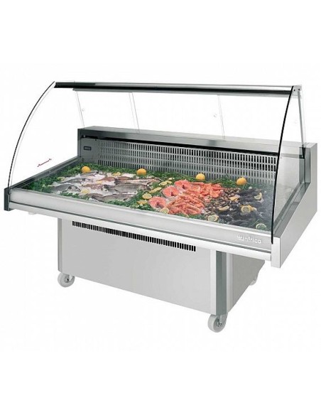 Vitrina Carro para Pescado Infrico VML Málaga | Hostelería Negocios