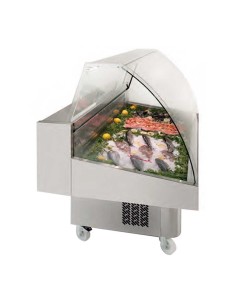 Vitrina Carro para Pescado Infrico VML Málaga | Hostelería Negocios 2