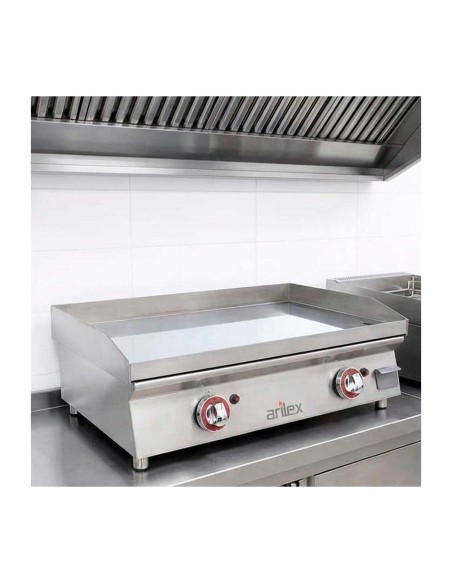 Plancha a Gas Cromo Duro Arilex PGCN | Hostelería Negocios