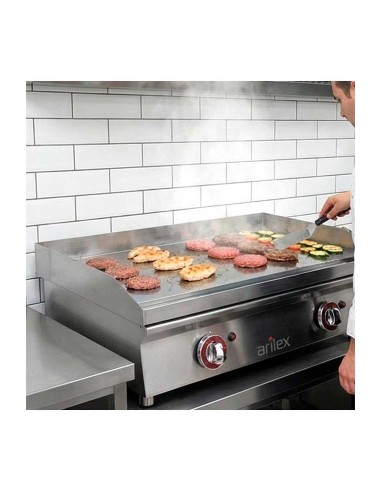 Plancha a Gas Cromo Duro Arilex PGCN | Hostelería Negocios