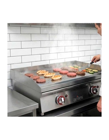 Plancha a Gas Cromo Duro Arilex PGCN | Hostelería Negocios