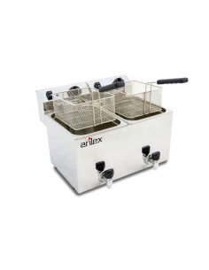 Freidora Eléctrica Doble 10+10 L Arilex EVO1010G | Hostelería Negocios